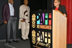 Danny Glover, Ayuko Babu, Karen Bass