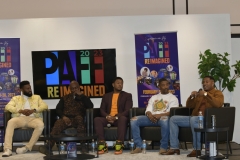 Tosin Morohunfola (Run The World / STARZ), Jimmy Jean-Louis, Pooch Hall (Ray Donavan / Showtime), Walter Fauntleroy (Tyler Perry’s The Oval /BET)), and Mike Merrill (BMF / STARZ)