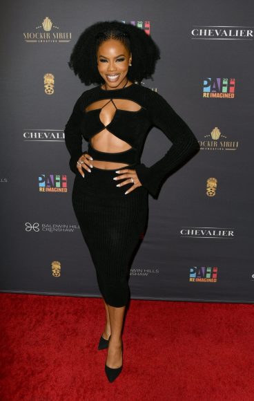 LOS ANGELES, CA -FEBRUARY 09: Brandee Evans attends the 2023 Opening Night Gala for the Pan African Film & Arts Festival on February 09, 2023 at the Directors Guild of America in Los Angeles, California. Credit: Koi Sojer/Snap'N U Photos/MediaPunch