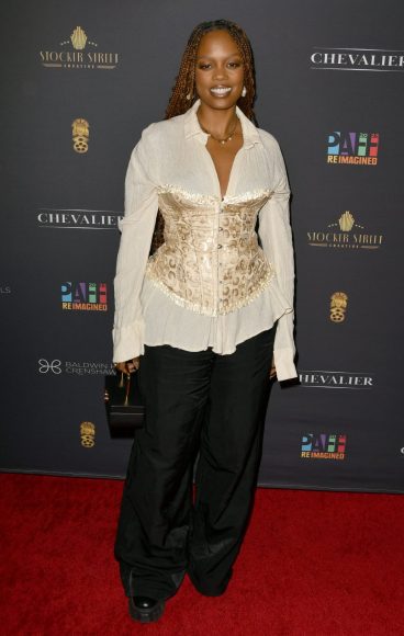 LOS ANGELES, CA -FEBRUARY 09: Novi Brown attends the 2023 Opening Night Gala for the Pan African Film & Arts Festival on February 09, 2023 at the Directors Guild of America in Los Angeles, California. Credit: Koi Sojer/Snap'N U Photos/MediaPunch