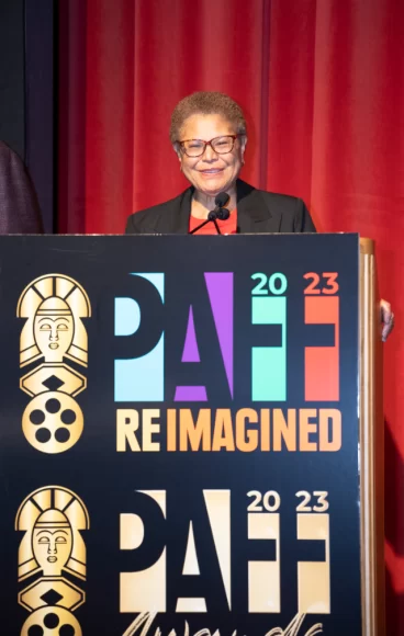 Mayor Karen Bass speaks about the importance of the Pan African Film & Arts Festival and her excitement at being able to open the 2023 event as the Mayor of Los Angeles.