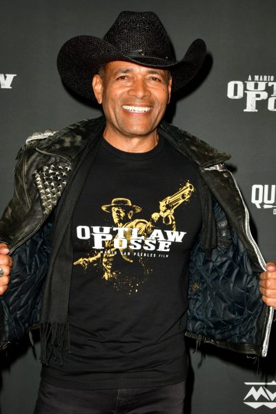 LOS ANGELES, CA-FEBRUARY 18: Mario Van Peebles at the 32nd Annual Pan African Film & Arts Festival Screening Premiere of "Outlaw Posse" at the Cinemark BHC in Los Angeles, California on February 18, 2024. Credit: Koi Sojer/ Snap'N U Photos/MediaPunch